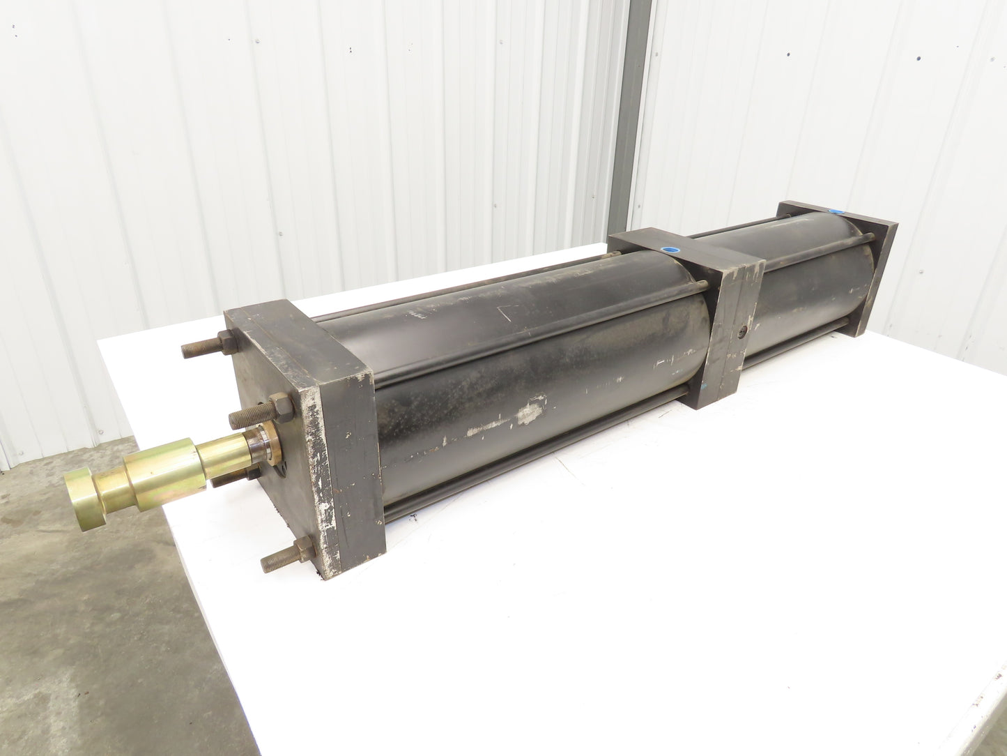 Welker Bearing Two-Stage Pneumatic Air Cylinder 8" Bore 475mm/340.5mm Stroke