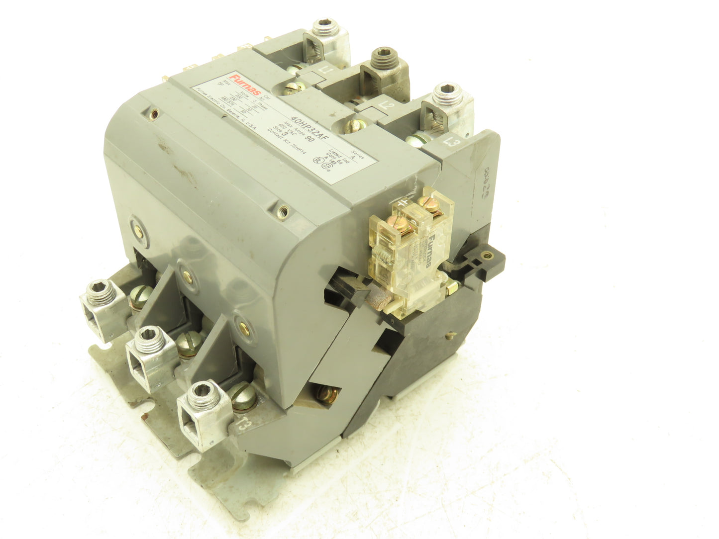 Furnas 40HP32AF Contactor Motor Starter 3Ph 600v 50Hp Ser A Coil 120v