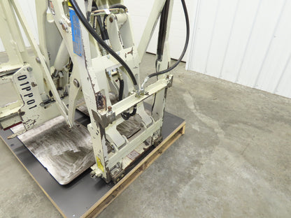 Cascade 35E-QPB-Q002 Forklift Push Pull Attachment 3500 LB Cap 48" Slip Sheet