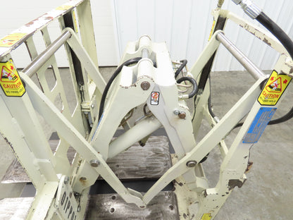 Cascade 35E-QPB-Q002 Forklift Push Pull Attachment 3500 LB Cap 48" Slip Sheet