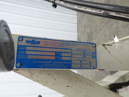 Cascade 35E-QPB-Q002 Forklift Push Pull Attachment 3500 LB Cap 48" Slip Sheet