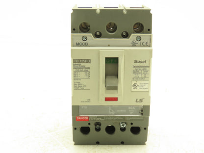 Susol TD 125HU-FTU 80A Circuit Breaker MCCB 3 Pole 80A 600V