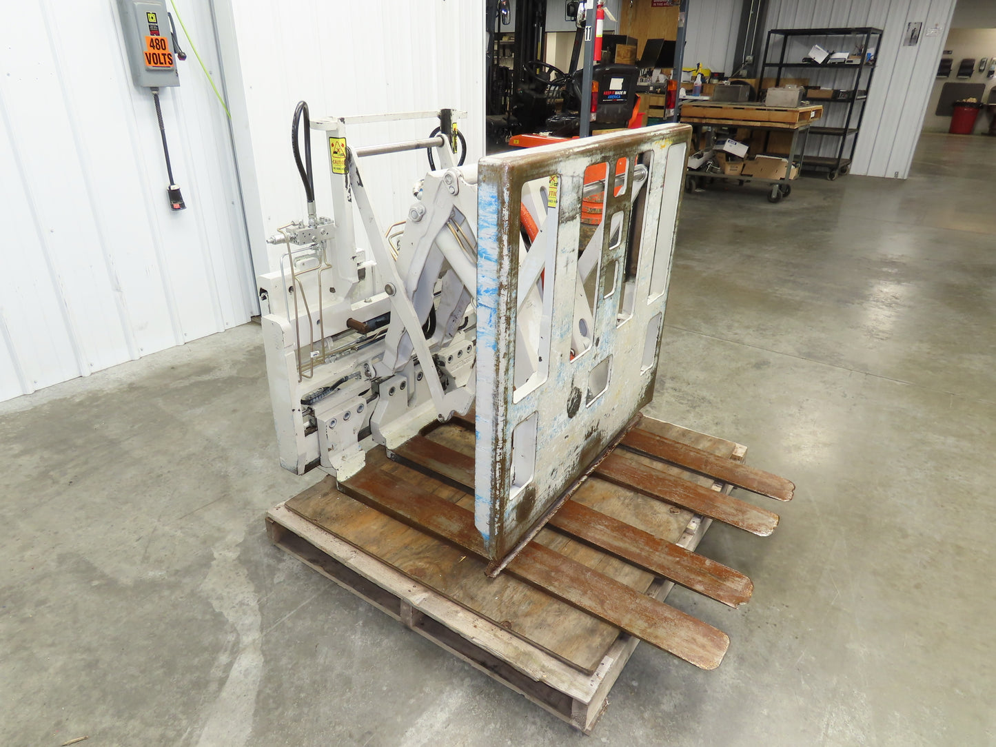 Cascade 45E-PHS Forklift Push Pull Attachment 4500 LB Cap 48" Slip Sheet Class 3