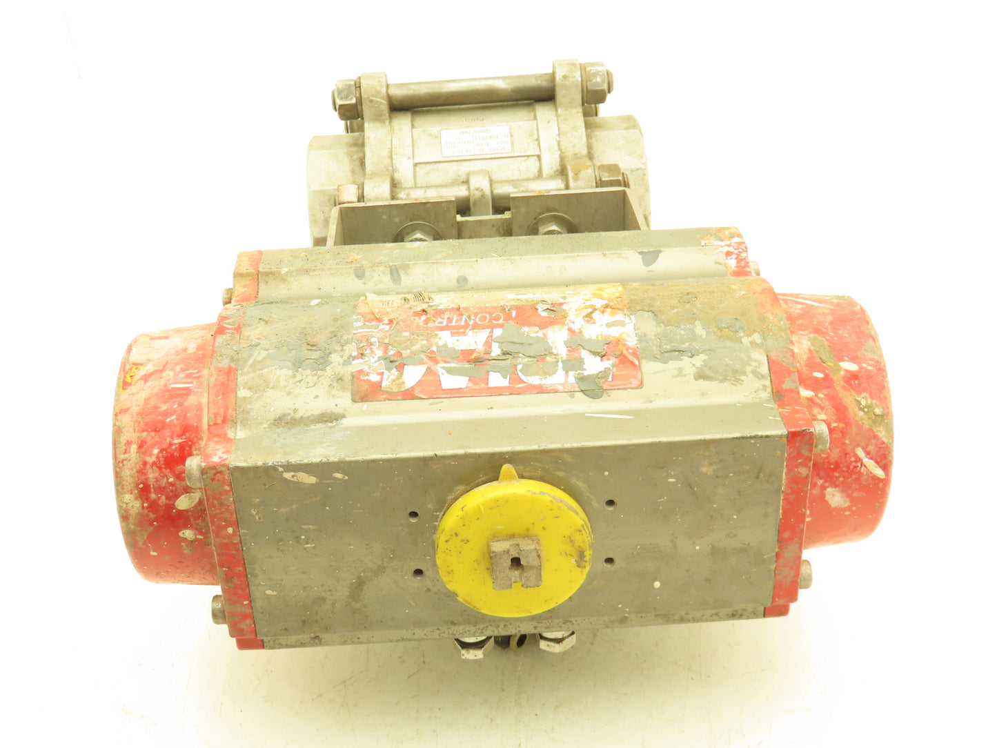 AT Controls 88 Series 3"NPT Stainless Ball Valve & Triac Pneumatic Actuator