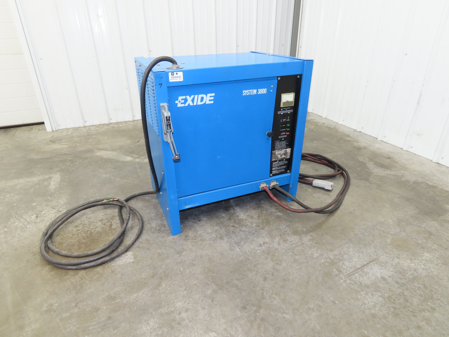 Exide System 3000 ES3-18-950 Forklift Battery Charger 36 VDC 18 Cell 950 Ah