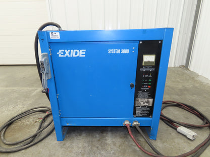 Exide System 3000 ES3-18-950 Forklift Battery Charger 36 VDC 18 Cell 950 Ah