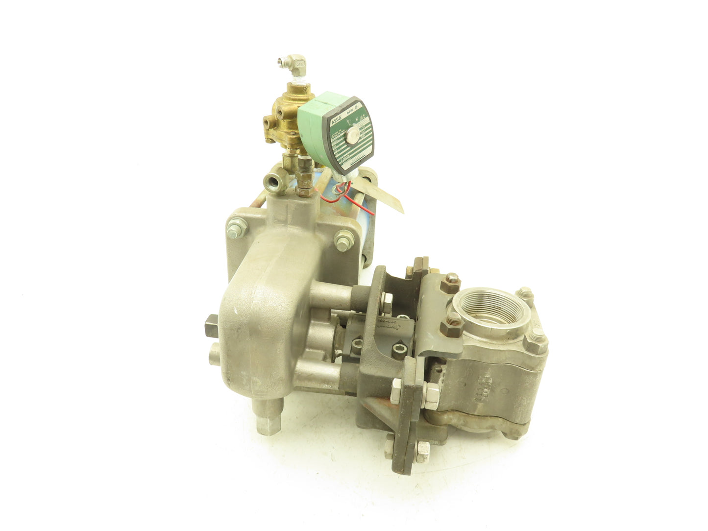 Jamesbury 2" 4AX 3600 MTA3 Stainless Ball Valve w/Pneumatic Actuator ST-200B