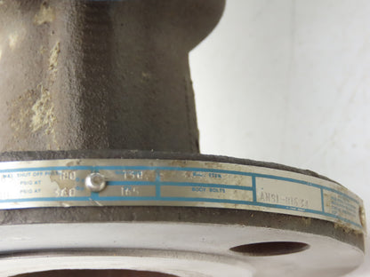 Jamesbury 2" 5150 312236TT Ball Valve w/Pneumatic Actuator ST-200B & Positioner