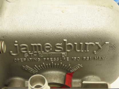Jamesbury 2" 5150 312236TT Ball Valve w/Pneumatic Actuator ST-200B & Positioner