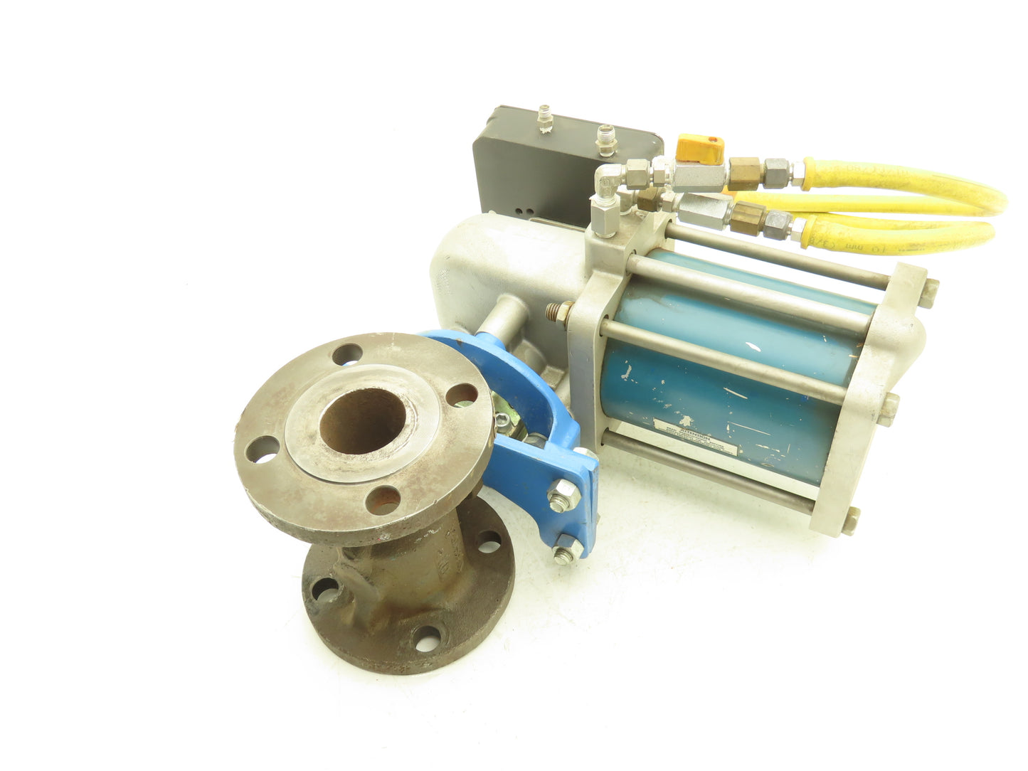 Jamesbury 2" 5150 312236TT Ball Valve w/Pneumatic Actuator ST-200B & Positioner