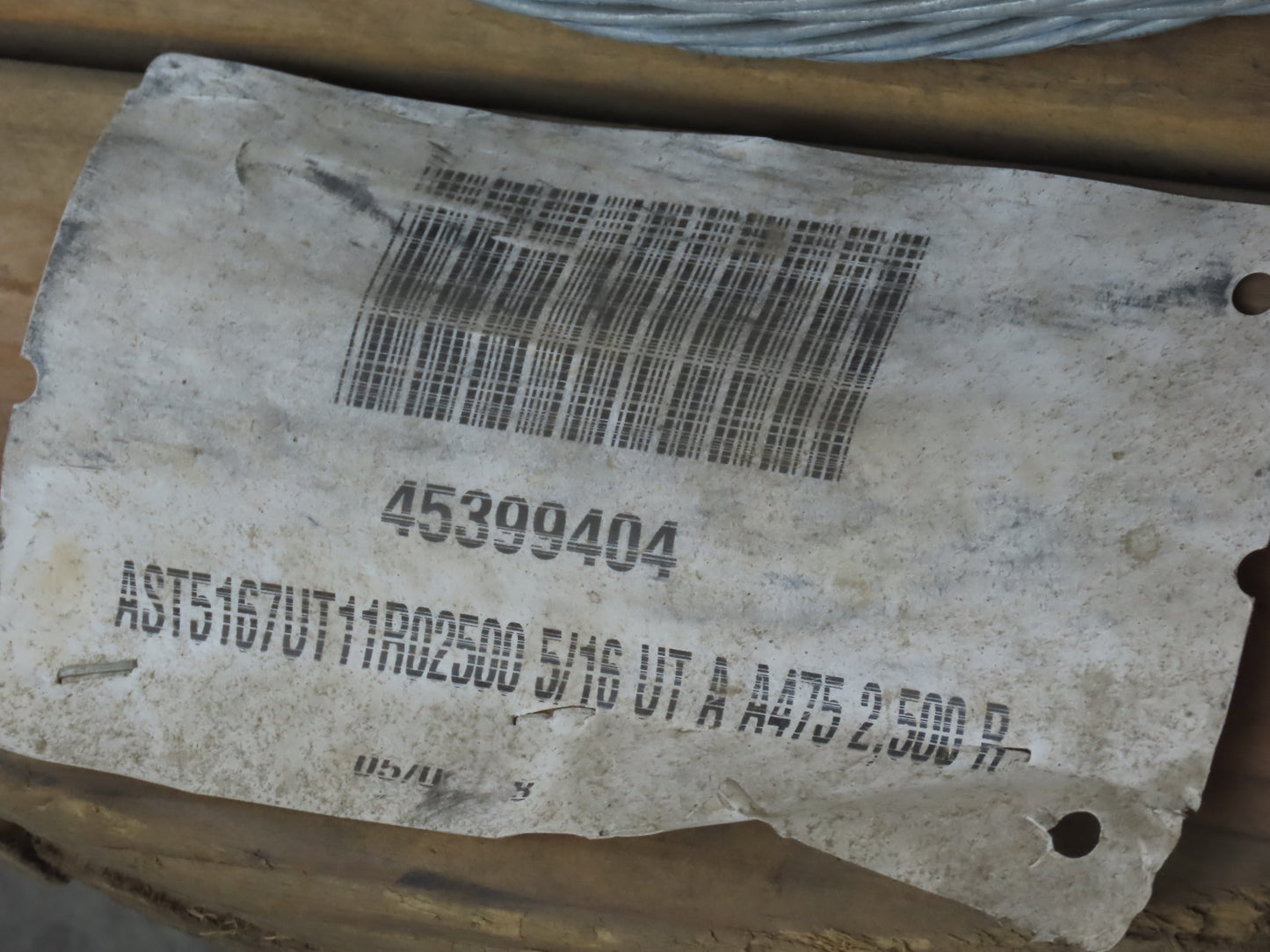 Galvanized Steel Guy-Grip Dead End Splice Wire 5/16" & 1/4" & Hardware Mixed Lot