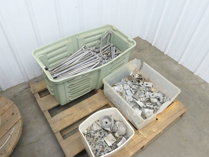 Galvanized Steel Guy-Grip Dead End Splice Wire 5/16" & 1/4" & Hardware Mixed Lot