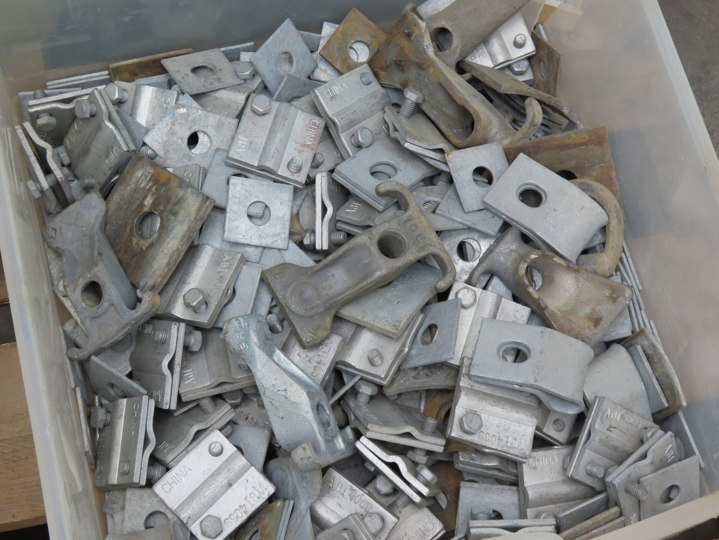 Galvanized Steel Guy-Grip Dead End Splice Wire 5/16" & 1/4" & Hardware Mixed Lot