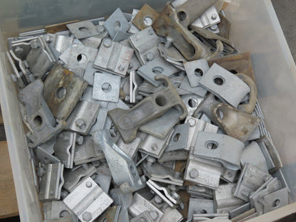 Galvanized Steel Guy-Grip Dead End Splice Wire 5/16" & 1/4" & Hardware Mixed Lot