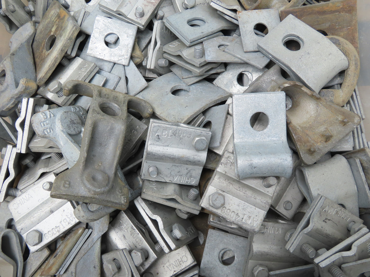 Galvanized Steel Guy-Grip Dead End Splice Wire 5/16" & 1/4" & Hardware Mixed Lot