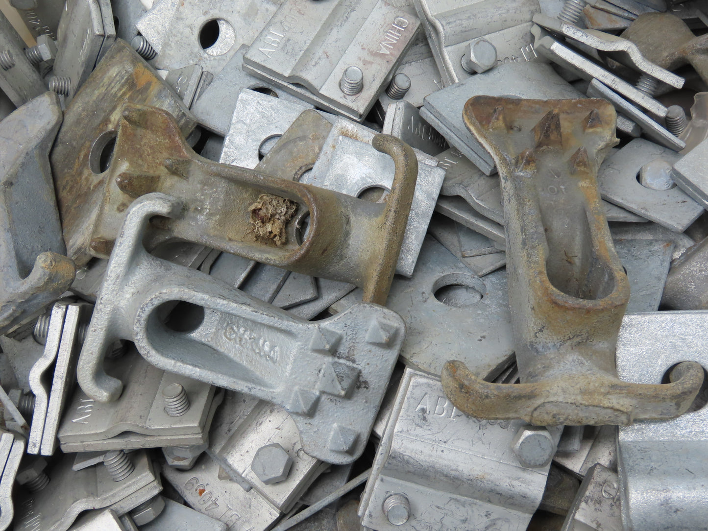 Galvanized Steel Guy-Grip Dead End Splice Wire 5/16" & 1/4" & Hardware Mixed Lot