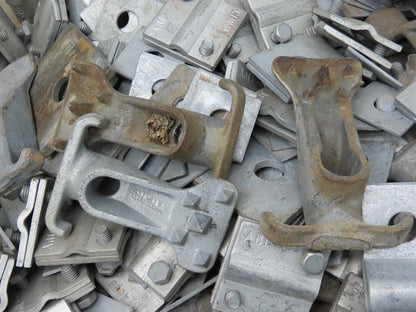 Galvanized Steel Guy-Grip Dead End Splice Wire 5/16" & 1/4" & Hardware Mixed Lot