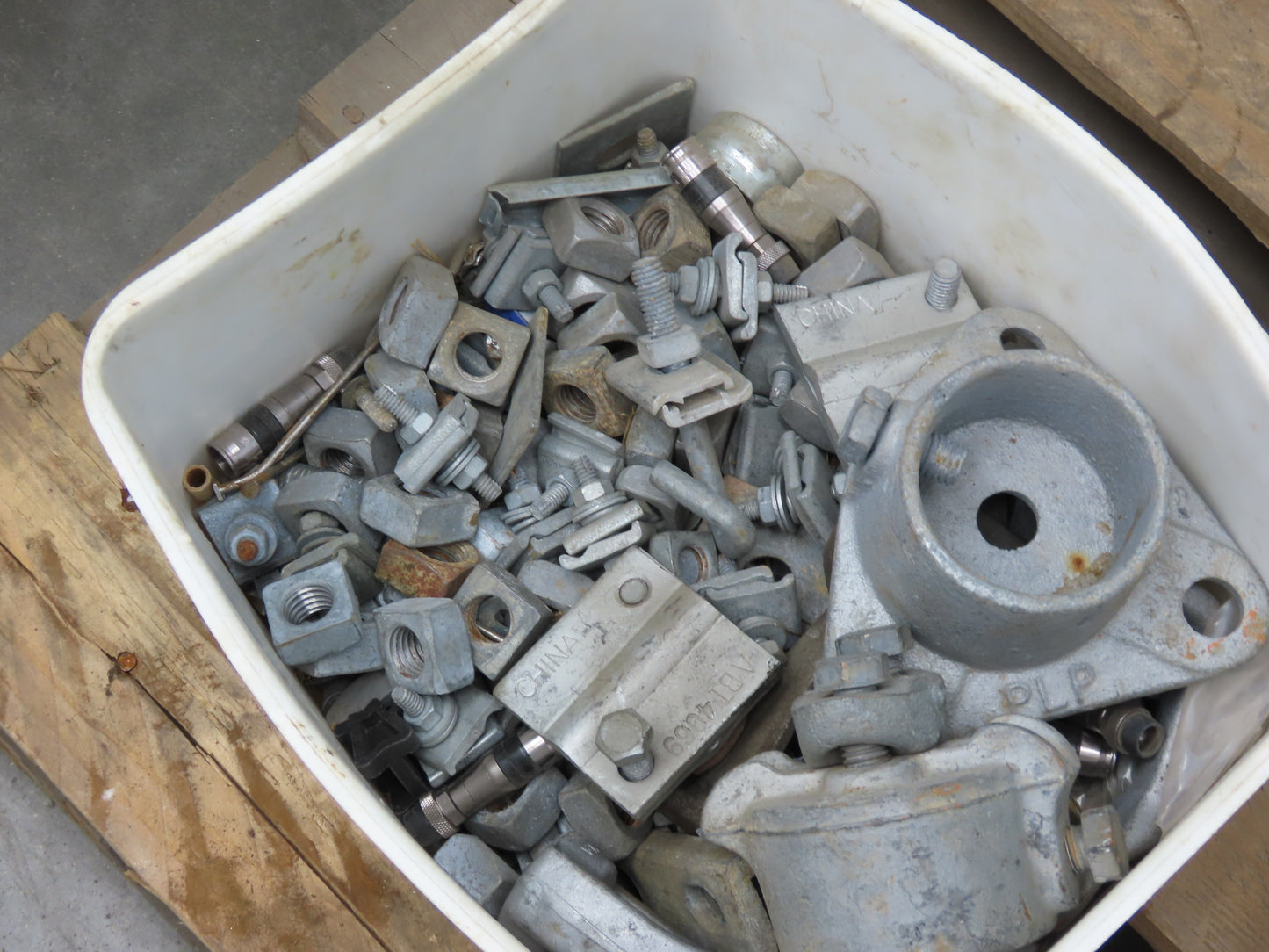 Galvanized Steel Guy-Grip Dead End Splice Wire 5/16" & 1/4" & Hardware Mixed Lot