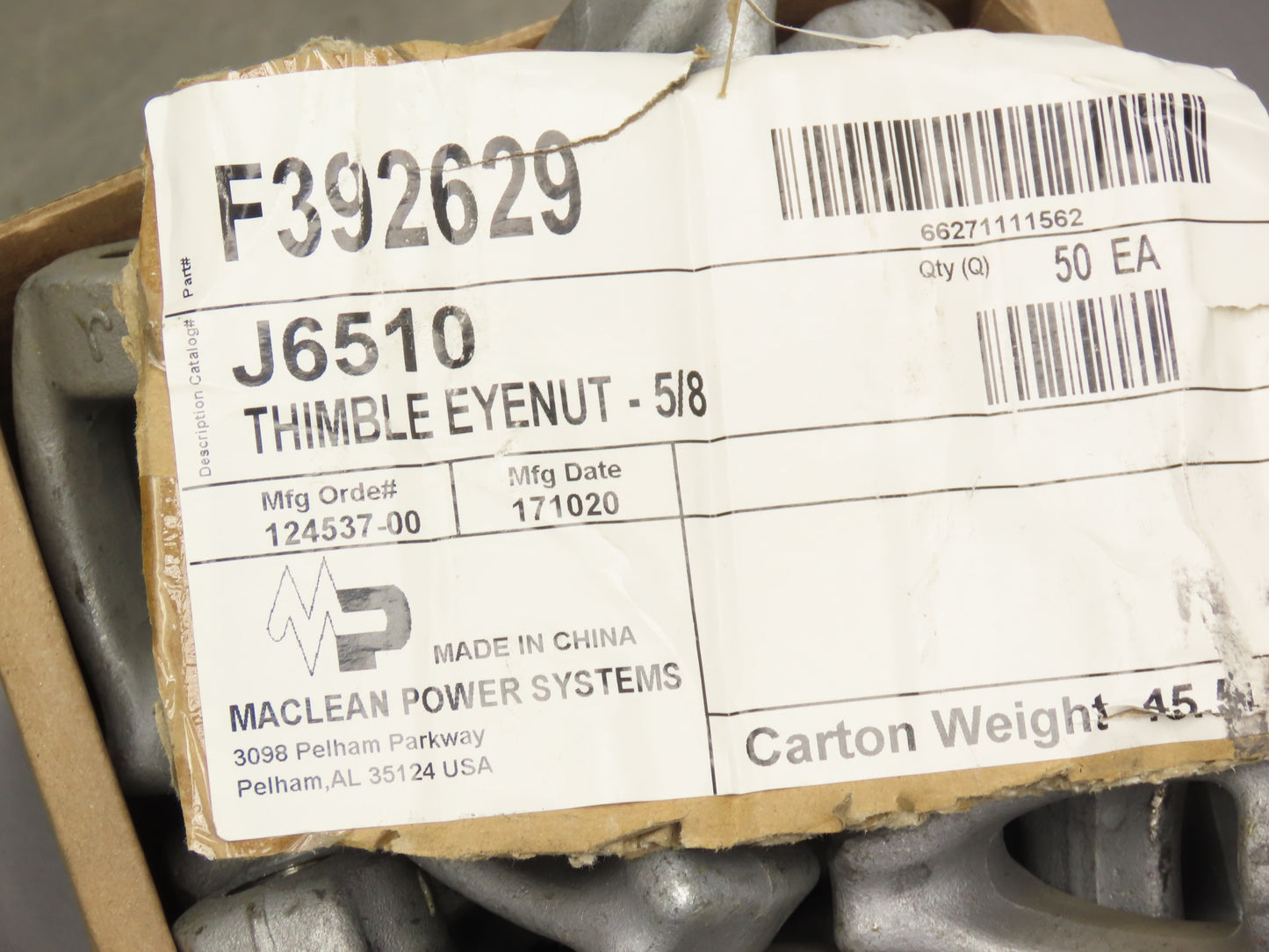 Galvanized Steel Guy-Grip Dead End Splice Wire 5/16" & 1/4" & Hardware Mixed Lot