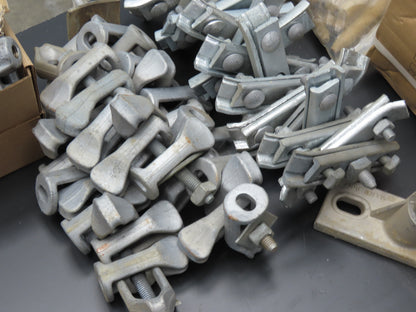 Galvanized Steel Guy-Grip Dead End Splice Wire 5/16" & 1/4" & Hardware Mixed Lot
