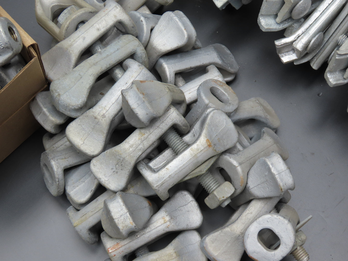 Galvanized Steel Guy-Grip Dead End Splice Wire 5/16" & 1/4" & Hardware Mixed Lot