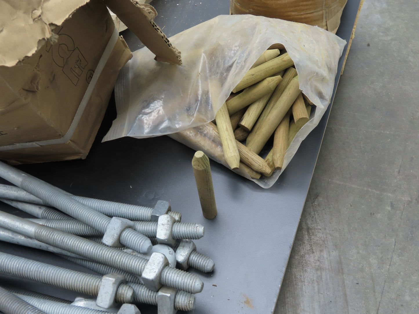 Galvanized Steel Guy-Grip Dead End Splice Wire 5/16" & 1/4" & Hardware Mixed Lot