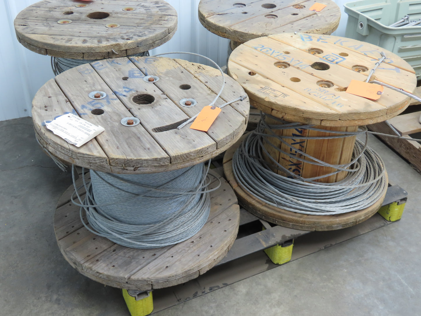 Galvanized Steel Guy-Grip Dead End Splice Wire 5/16" & 1/4" & Hardware Mixed Lot