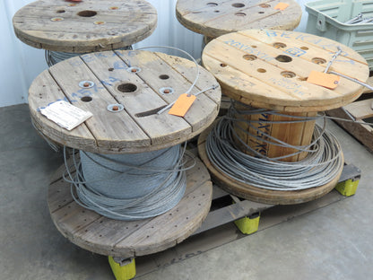 Galvanized Steel Guy-Grip Dead End Splice Wire 5/16" & 1/4" & Hardware Mixed Lot