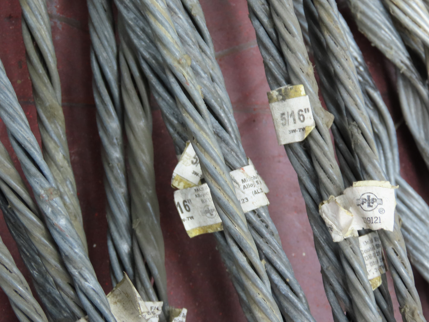 Galvanized Steel Guy-Grip Dead End Splice Wire 5/16" & 1/4" & Hardware Mixed Lot