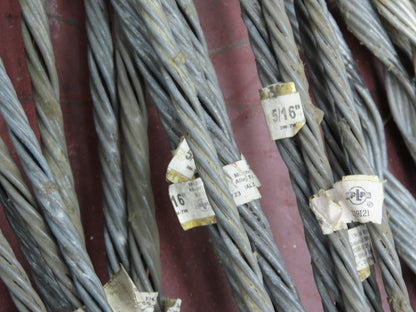 Galvanized Steel Guy-Grip Dead End Splice Wire 5/16" & 1/4" & Hardware Mixed Lot