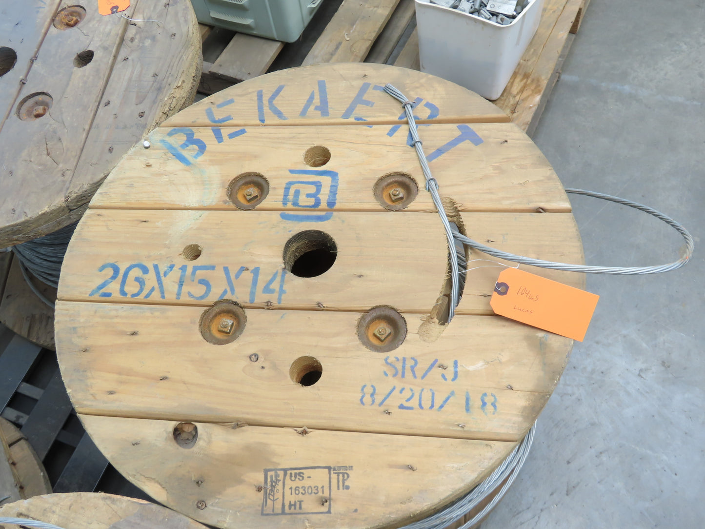 Galvanized Steel Guy-Grip Dead End Splice Wire 5/16" & 1/4" & Hardware Mixed Lot