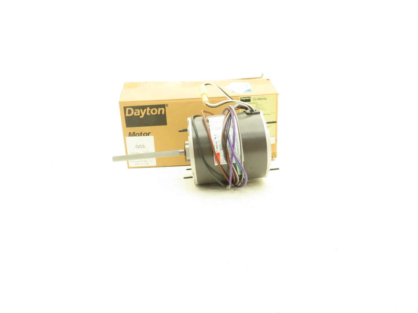 Dayton 4M208J PSC HVAC Condenser Fan Motor 3/4Hp 1075rpm 208-230V 1PH 48YZ TEAO