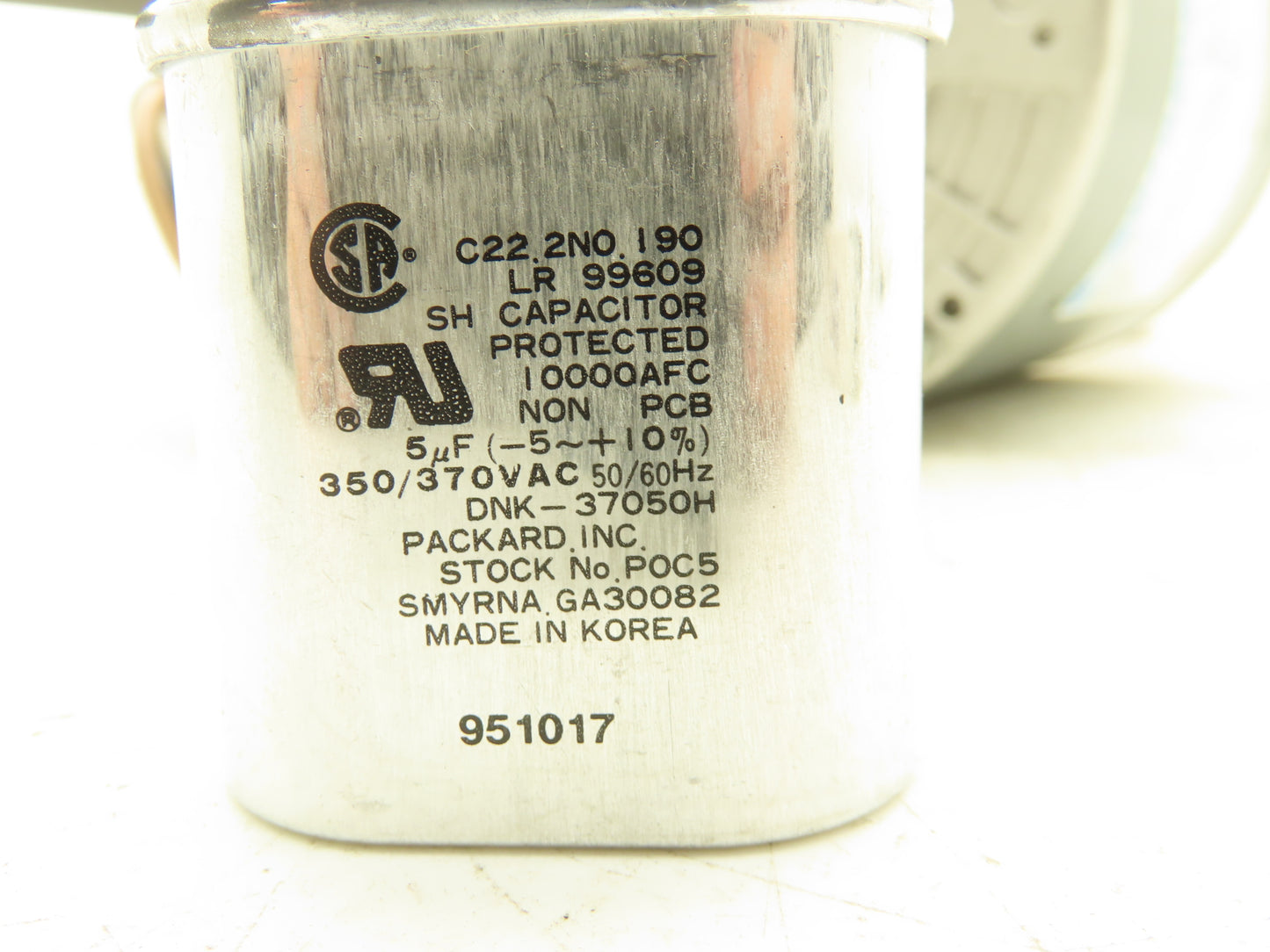 Marathon 2WM48A802001B PSC HVAC Blower Fan Motor 1/3Hp 825rpm 208-230V 1PH 48Y