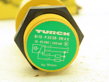 Turck Bi10-P30SR-VN4X Inductive Proximity Sensor 10-65VDC 200mA 30mm