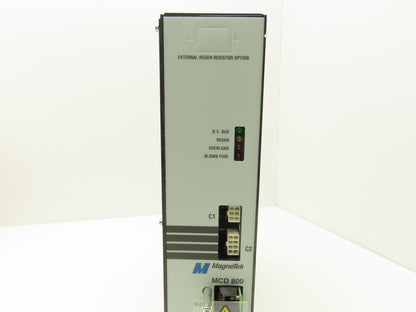 Magnetek MCD 800 Servo Amplifier Power Supply P8112 115VAC 1ph In 140VDC Output
