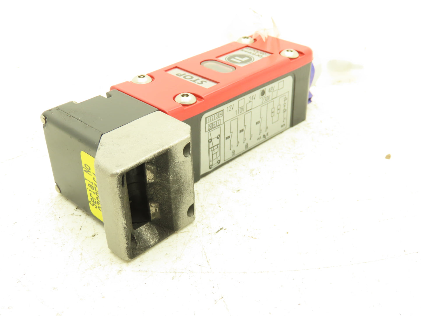 Fortress Interlocks ATHSTOP024 LOK Interlock Safety Switch Stop W/Security Bit