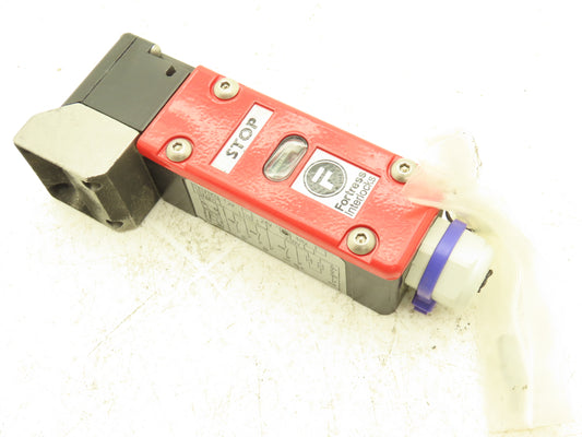 Fortress Interlocks ATHSTOP024 LOK Interlock Safety Switch Stop W/Security Bit