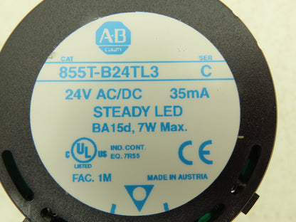 Allen Bradley Signal Light Stack Tower 4 Color 24V AC/DC With Audible Alarm