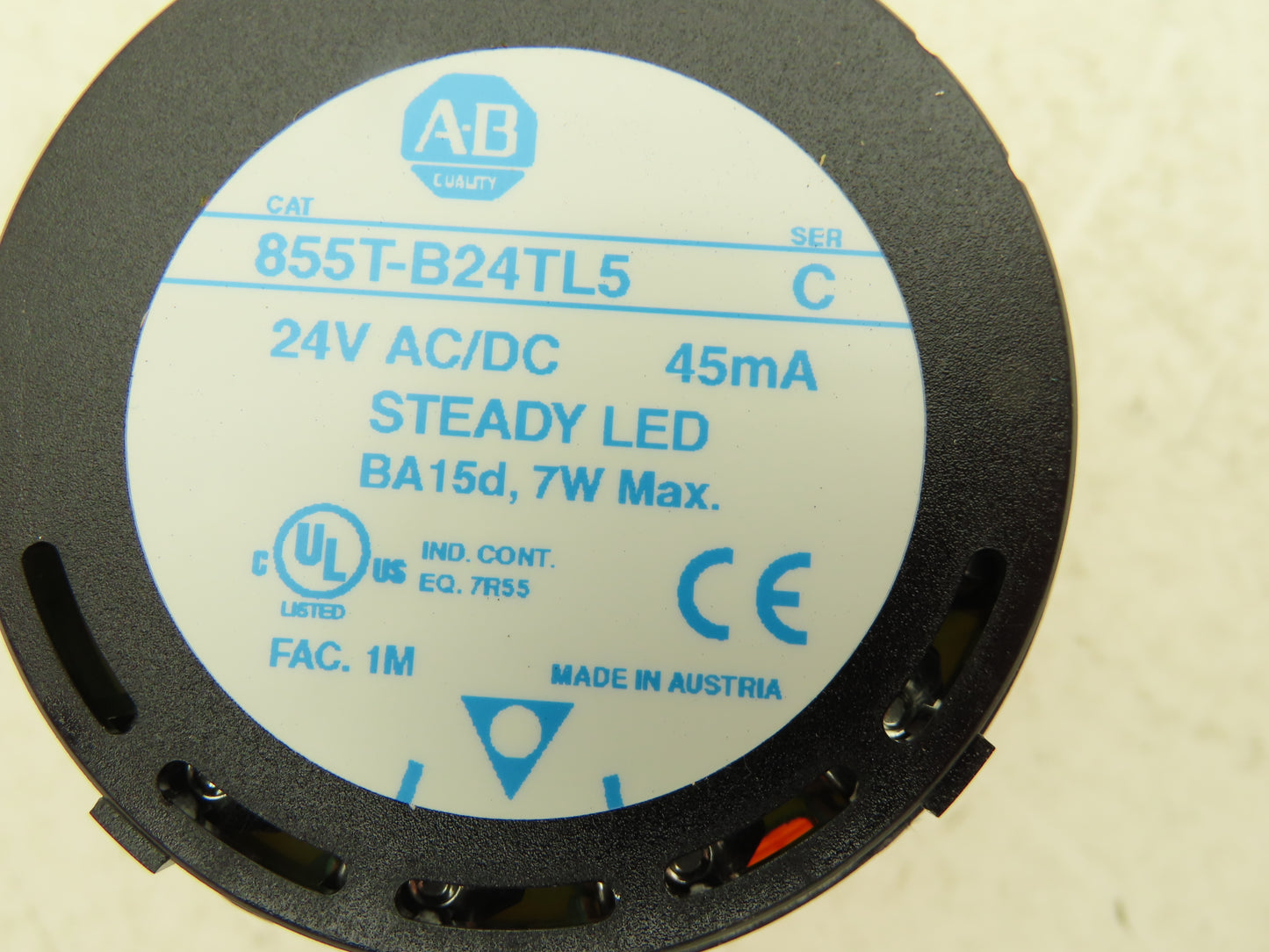 Allen Bradley Signal Light Stack Tower 4 Color 24V AC/DC With Audible Alarm