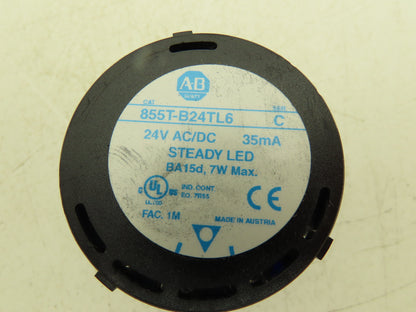 Allen Bradley Signal Light Stack Tower 4 Color 24V AC/DC With Audible Alarm