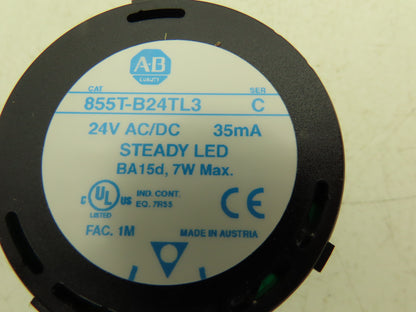 Allen Bradley Signal Light Stack Tower 4 Color 24V AC/DC With Audible Alarm