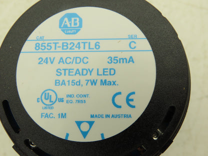 Allen Bradley Signal Light Stack Tower 4 Color 24V AC/DC With Audible Alarm