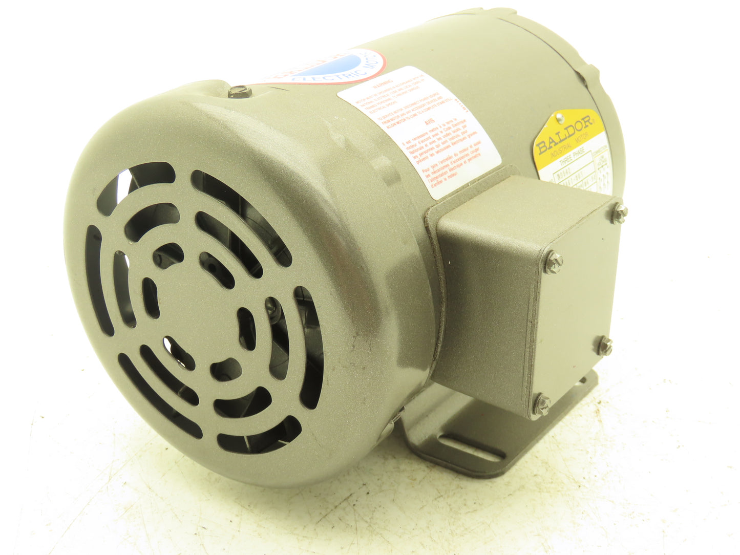 Baldor Electric M3542 AC Motor 3/4Hp 1725rpm 208-230/460V 3PH 56 Frame