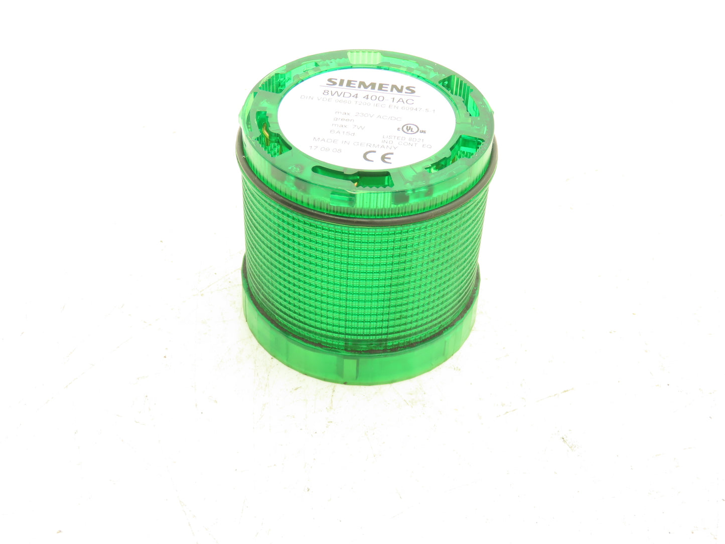 Siemens Signaling Column Stack Light Tower Red Amber Green & Alarm 70mm 230V