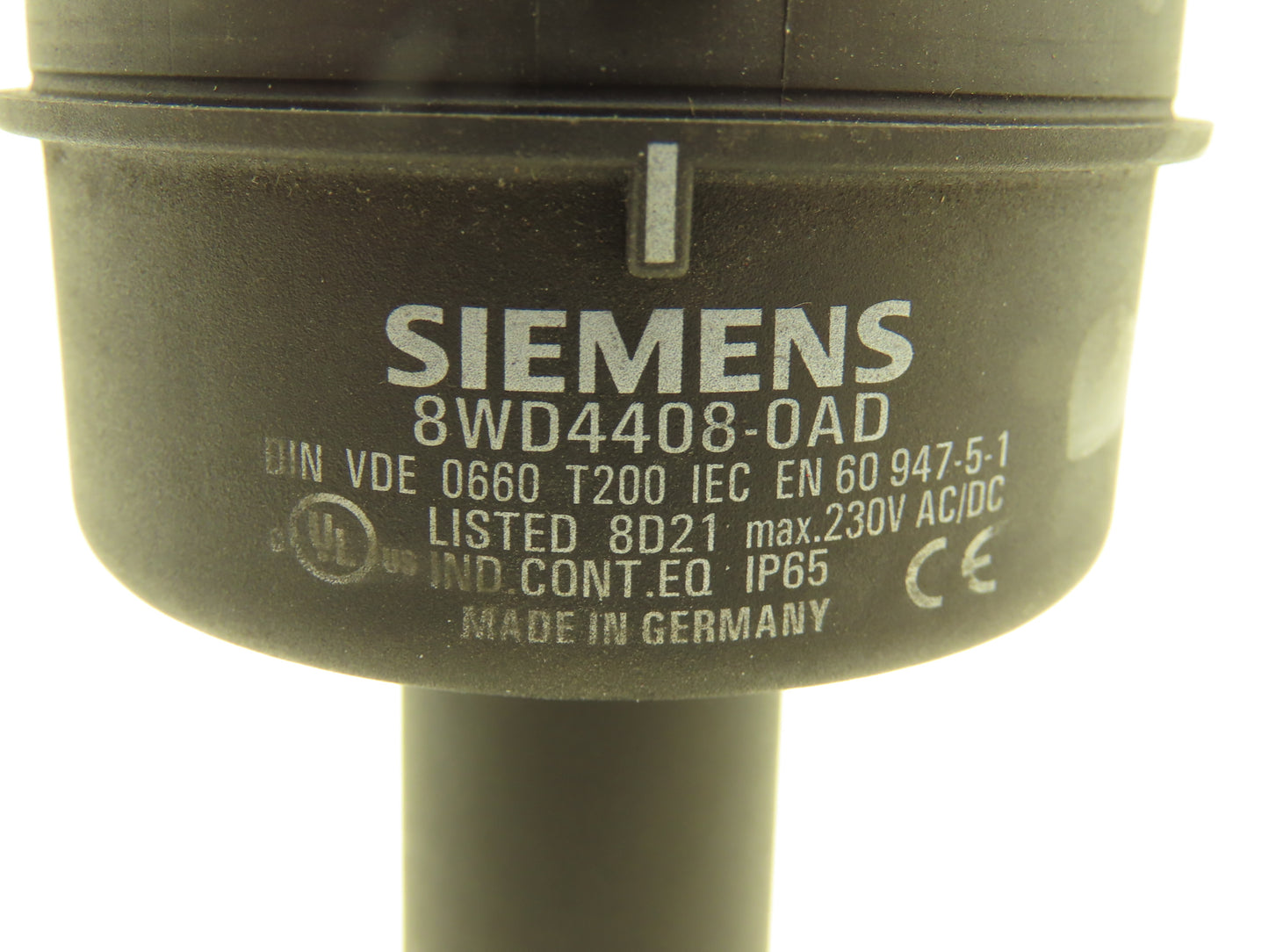 Siemens Signaling Column Stack Light Tower Red Amber Green & Alarm 70mm 230V