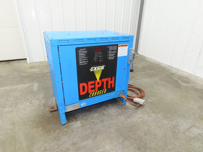 Exide D3E-12-550B Depth Forklift Battery Charger 24V 550Ah 88A 208/240/480V 3Ph