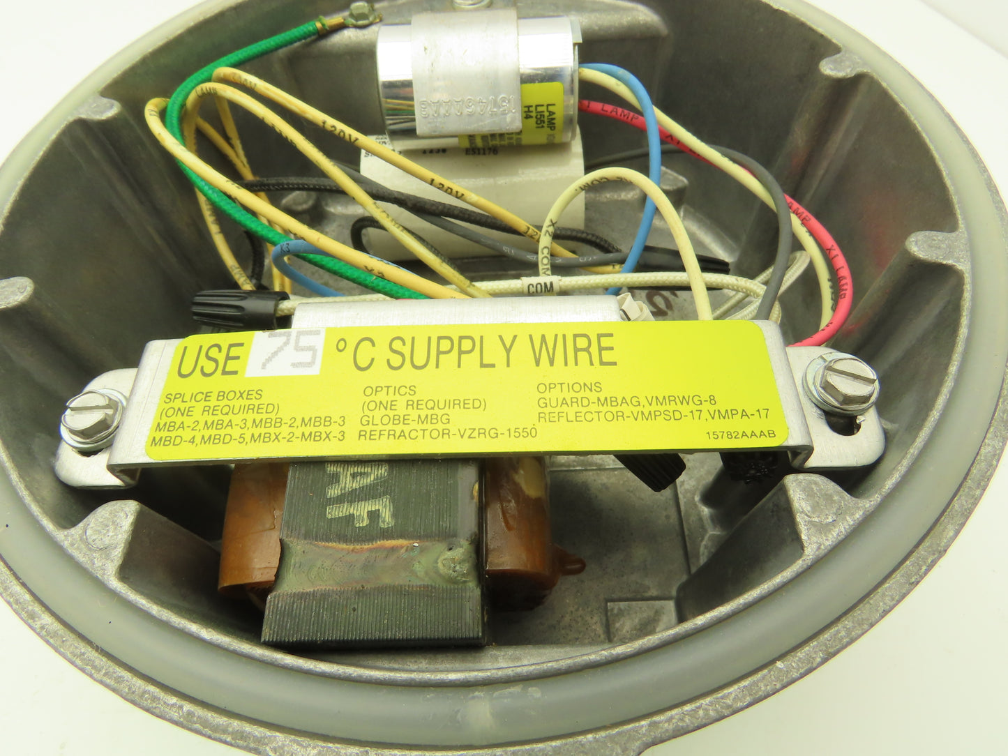 Killark MBL701 HID Fixture Ballast Tank 70W 120V 60Hz High Pressure Sodium