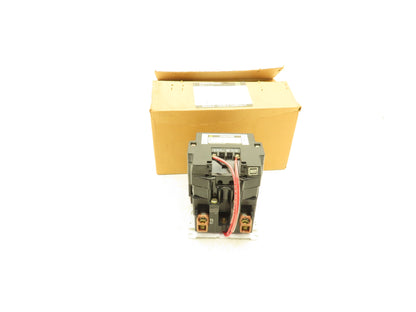 Square D 8502 SFO1 NEMA Size 4 Motor Starter 2-Pole Contactor DC 600V 240V Coil