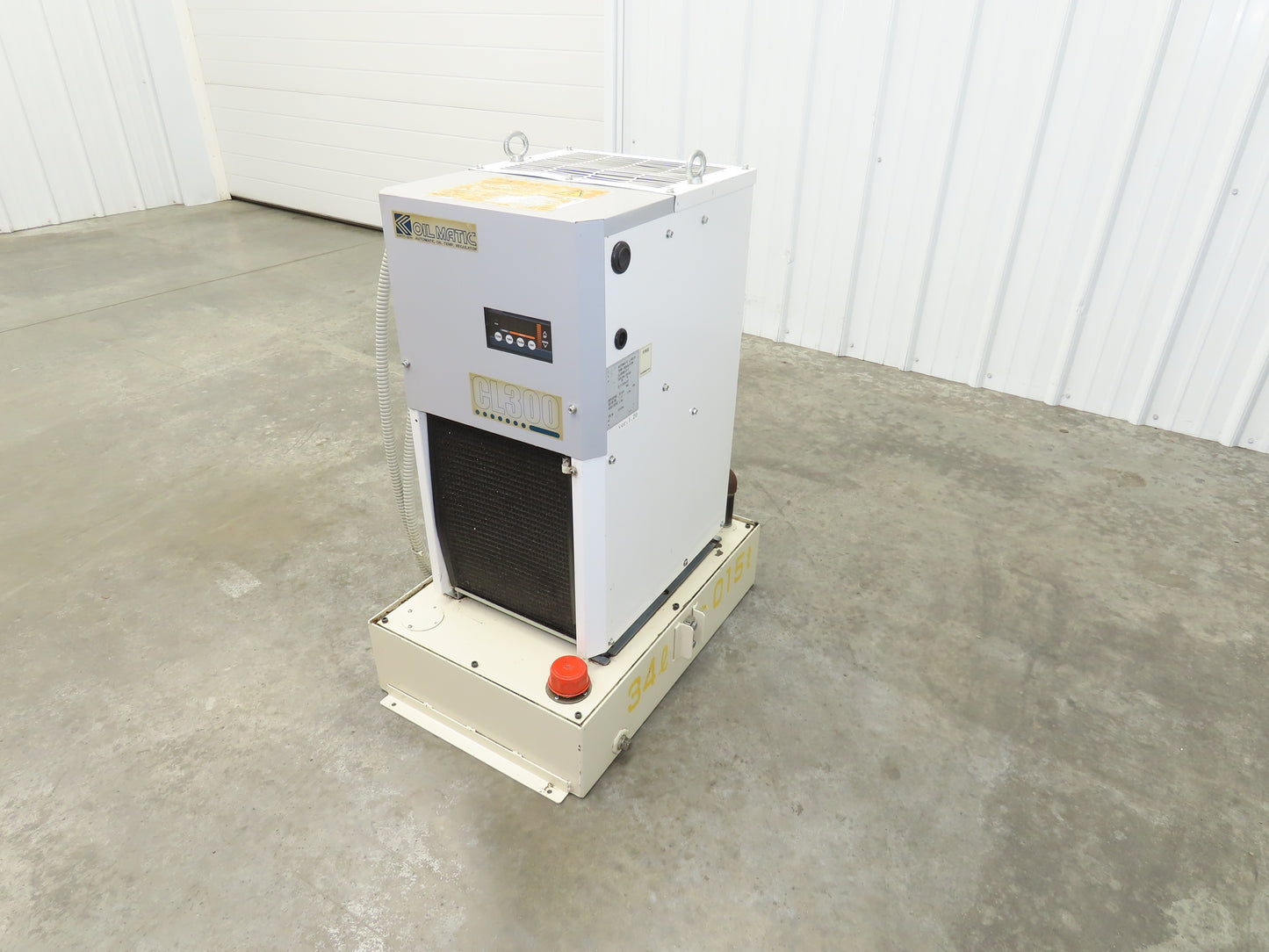 Kanto Seiki CL300B-Z-1 Oilmatic Hydraulic Oil Chiller Temp Regulator 220V 3Ph