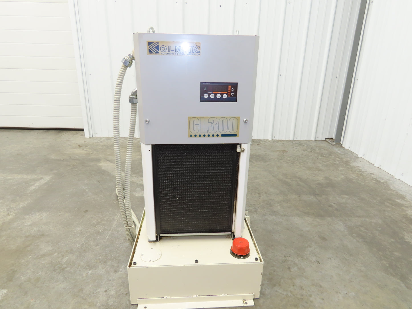 Kanto Seiki CL300B-Z-1 Oilmatic Hydraulic Oil Chiller Temp Regulator 220V 3Ph